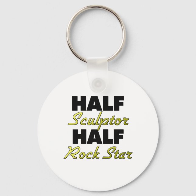 Chaveiro Half Scultor Half Rock Star (Frente)