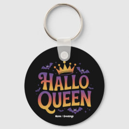 Chaveiro Halloqueen Bat Women Fumam Crown Seu Spooky