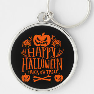 Chaveiro Halloween 2023 - Temporada Assustadora Laranja