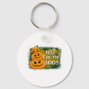 Chaveiro Halloween Aqui Para O Aniversário Do Boos