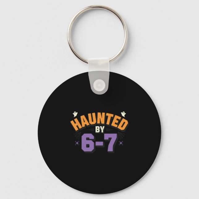 Chaveiro Halloween Assombrado 67 Seis Sete Meme 1 (15)  (Frente)