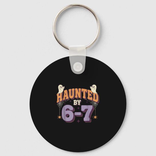 Chaveiro Halloween Assombrado 67 Seis Sete Meme 1 (9)  (Frente)