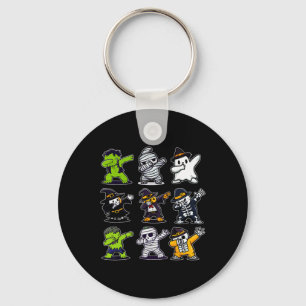 Chaveiro Halloween Boys Skeleton Zombie Scary Pumpkin Mamã