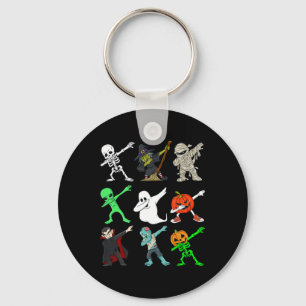 Chaveiro Halloween Dabbing Skeleton Witold E Monstros