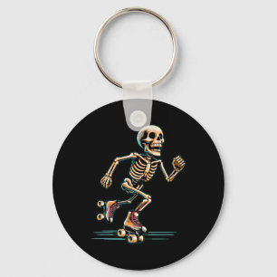 Chaveiro Halloween De Patinador De Rolagem