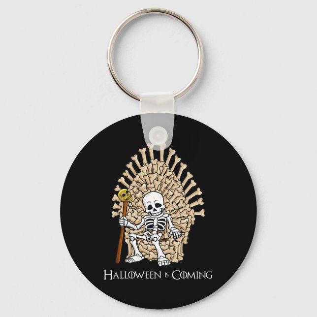 Chaveiro Halloween do Skeleton Bones Thone (Frente)