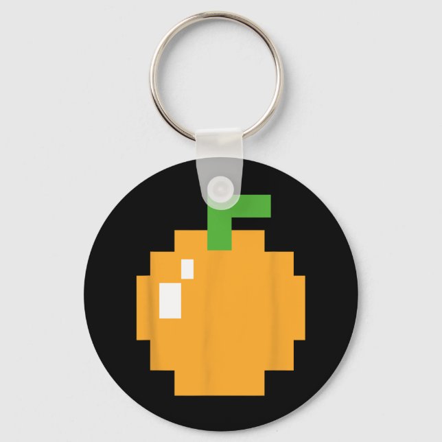 Chaveiro Halloween do videogame de Arcade Retroativa Pixel  (Frente)