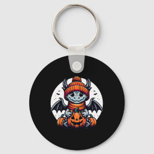 Chaveiro Halloween Dragon Pumpkin
