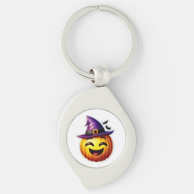 CHAVEIRO HALLOWEEN EMOJI (Frente)