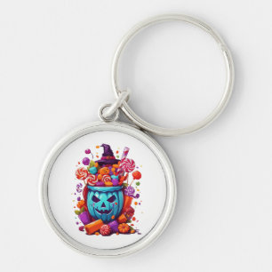Chaveiro Halloween engraçado