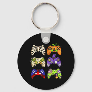 Chaveiro Halloween Gaming Controller Men Boys Gamer Ha
