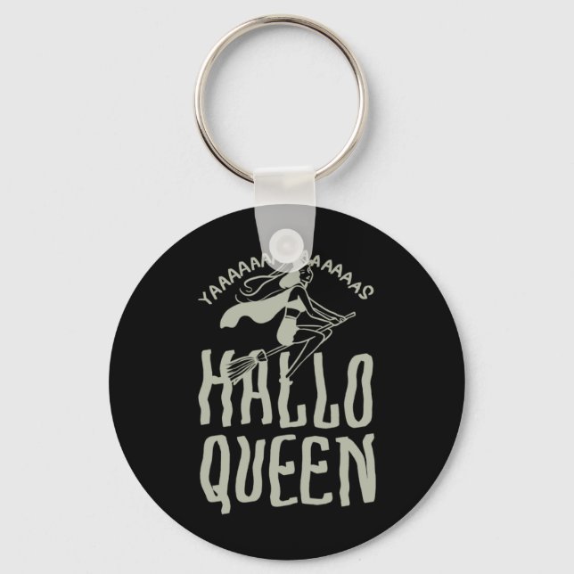 Chaveiro Halloween Hallo Queen (Frente)