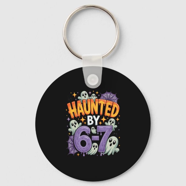 Chaveiro Halloween Haunted 67 Six Seven Meme 1 (25)  (Frente)