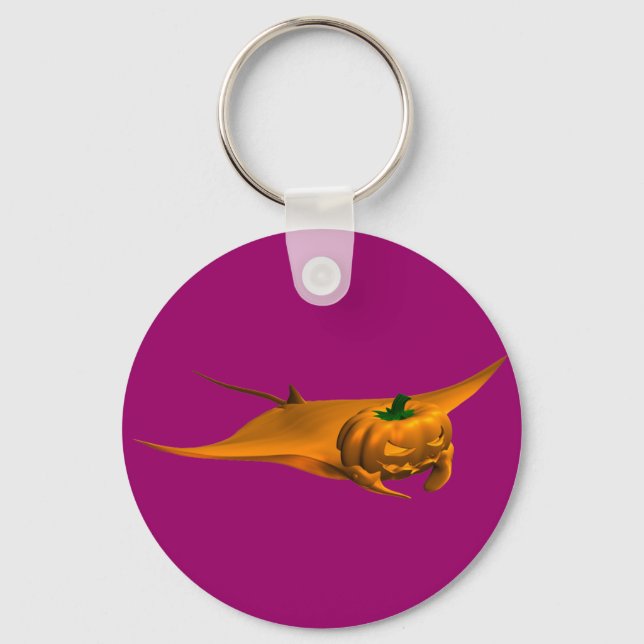 Chaveiro Halloween Manta Ray (Frente)