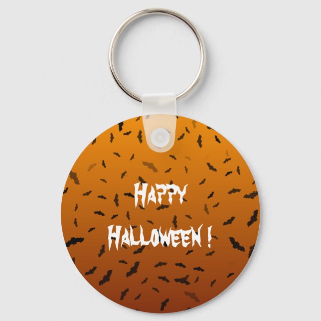 Chaveiro Halloween - Morcegos (Frente)