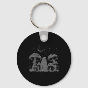 Chaveiro Halloween Mushroom Ghost Vintage Grunge 90 Aesthet