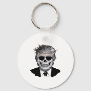 Chaveiro Halloween Orange Trump American Horru Party Costu