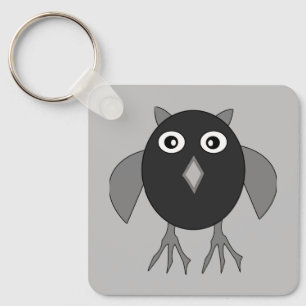 Chaveiro Halloween Owl assustador personalizado