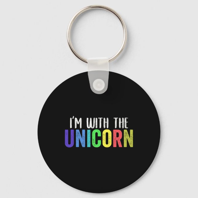 Chaveiro Halloween Pai Filha Adulta Costume Eu estou com T (Frente)