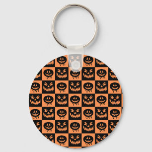 Chaveiro Halloween Pumpkin Face Ghost Spooky Patterno