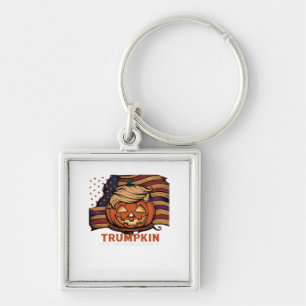 Chaveiro Halloween, Pumpkin Trumpkin, Faça Excelente de Hal