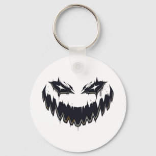 Chaveiro Halloween Scary Mau Pumpkin Engraçado Pumpkin Cabe