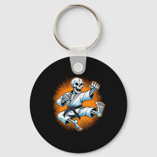 Chaveiro Halloween Skeleton Karate 1
