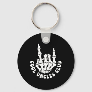 Chaveiro Halloween Skeleton Legal Uncles Club Retro Tio Fa