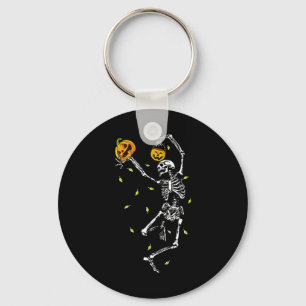 Chaveiro Halloween Skeleton Men Women Dance Skeleton Pumpk