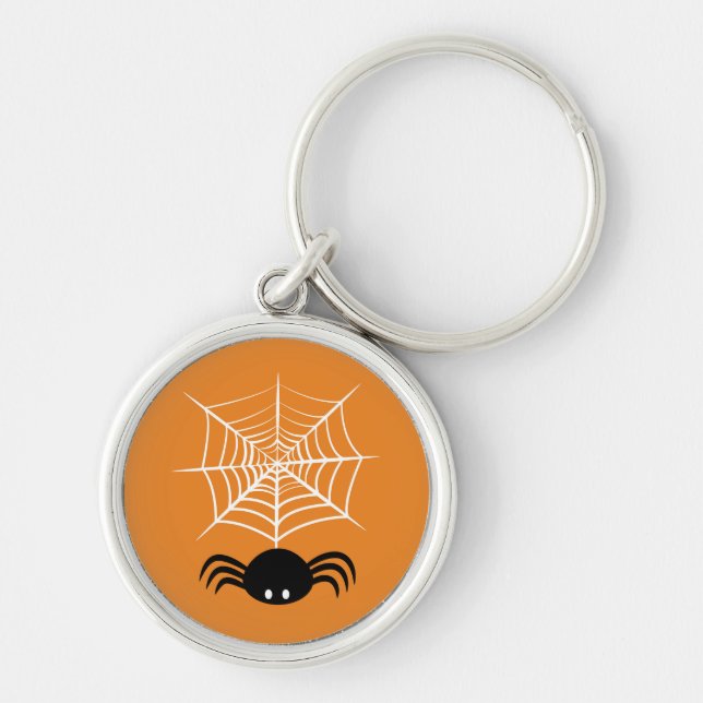 Chaveiro Halloween Spider Web (Frente)