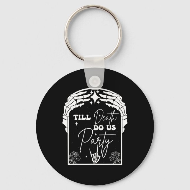Chaveiro Halloween Til Death Do U Party Chelorette Matchin (Frente)