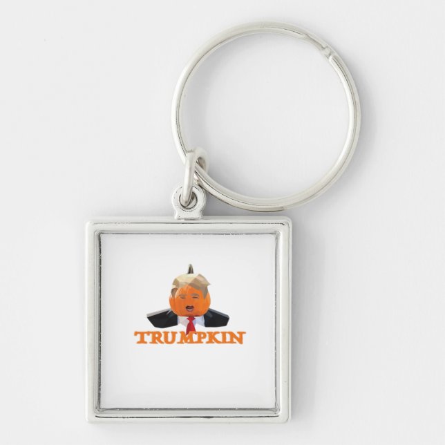 Chaveiro Halloween Trumpkin (Frente)