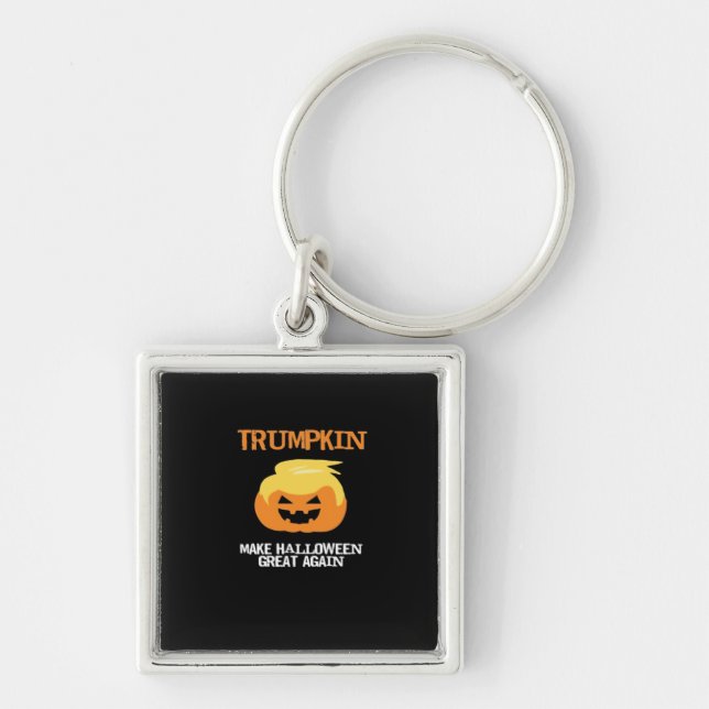 Chaveiro Halloween Trumpkin V3 (Frente)