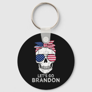 Chaveiro Halloween Vamos Go Brandon Ndana Skull Aviation Su