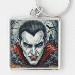 Chaveiro Halloween, Vampiro Sedento, Campo de Abóboras