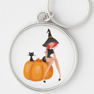 CHAVEIRO HALLOWEEN WITCH