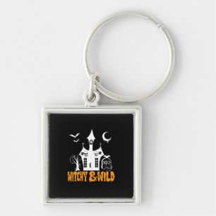 Chaveiro Halloween Witchy E Wilthday