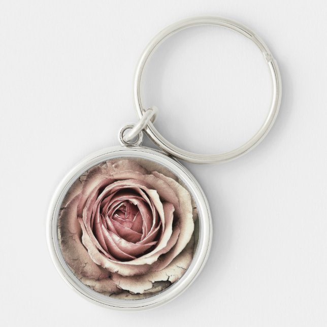 Chaveiro HAMbwG - Cadeia de Chaves - Rosa de Vintage (Frente)