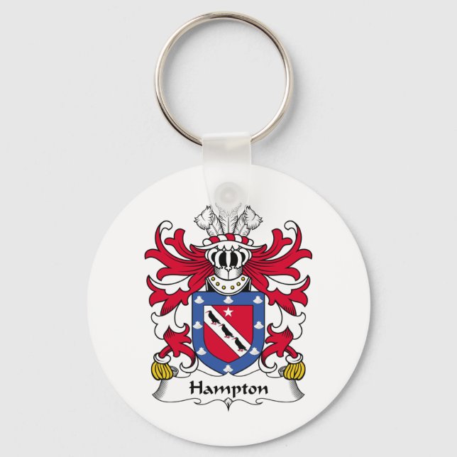 Chaveiro Hampton Family Crest (Frente)