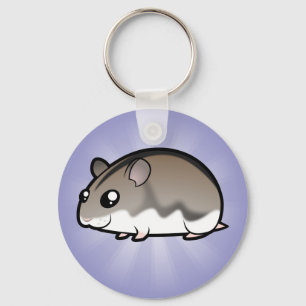 Chaveiro Hamster Anão Cartoon