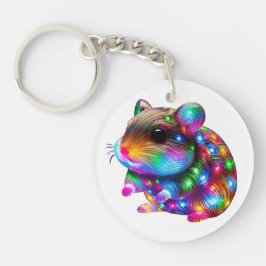 Chaveiro Hamster brilhante