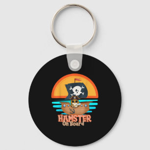 Chaveiro Hamster No Conselho Pirata Engraçado Eu Adoro Hams