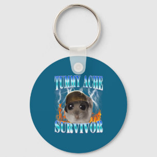 Chaveiro Hamster Sobrevivente de Dor de Barriga Meme Piada