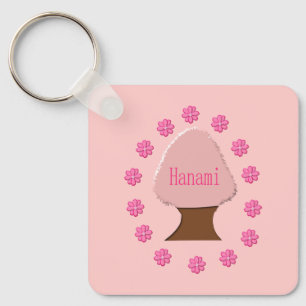 Chaveiro Hanami Japonês Cherry Tree Personalizada