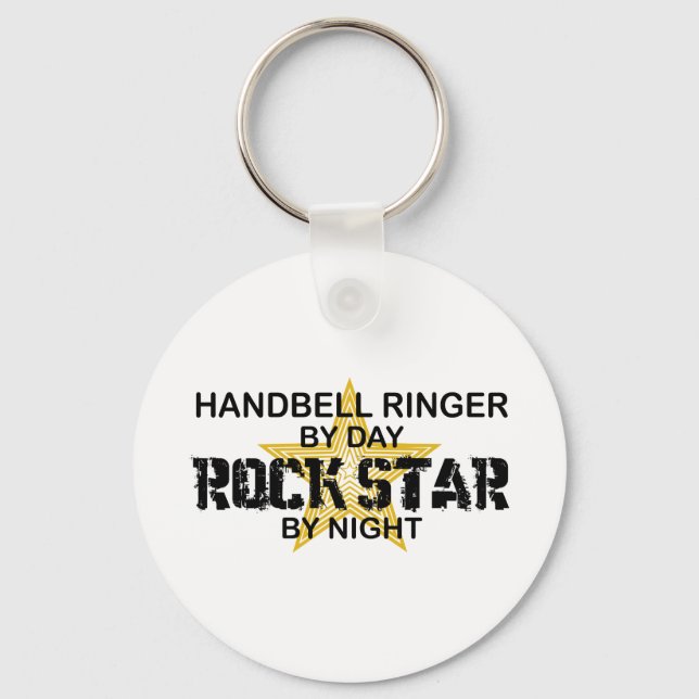 Chaveiro Handbell RInger Rock Star por Noite (Frente)