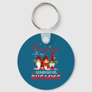 Chaveiro Hanging With My Admissions Gnomies Christmas Direc