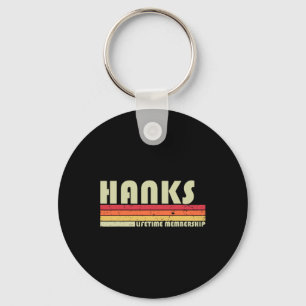 Chaveiro Hanks Surname Funny Retro Vintage 80s 90s Aniversá