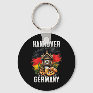 Chaveiro Hannover Alemanha Souvenir German Flag Viagem
