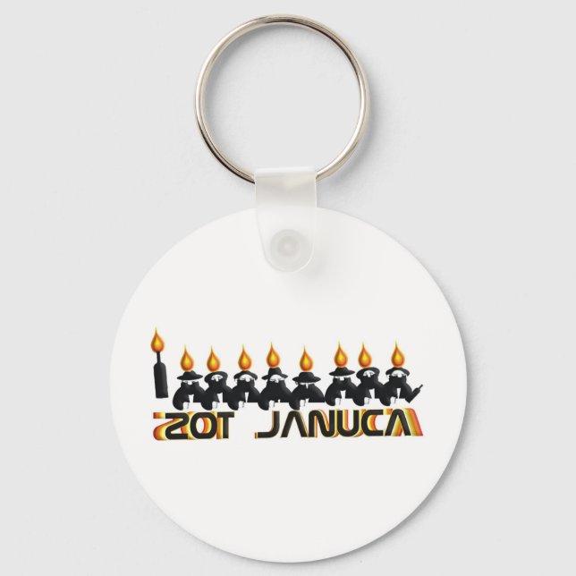 Chaveiro Hanukkah (Frente)