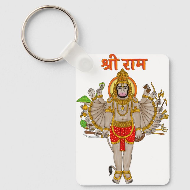 Chaveiro Hanuman Keychain (Frente)